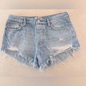 Free People We the Free Loving Good Vibrations Shorts